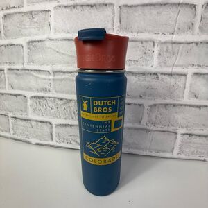 Dutch Bros Collectible Colorado 20 oz Water Bottle Thermos